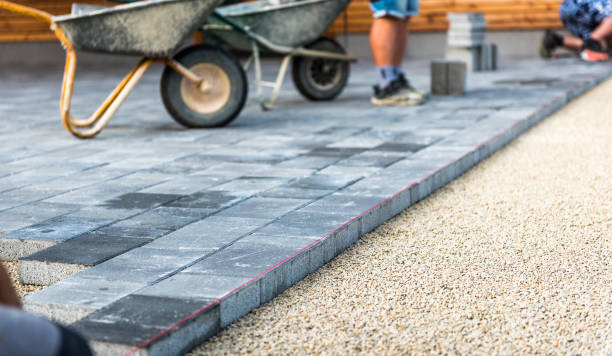 Permeable Paver Driveway in Crestwood, MO